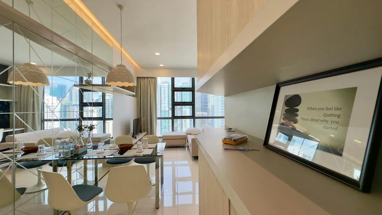 Extravagant Family-Biz Nest @ Robertson 30F Apartman Kuala Lumpur 0*,  Malajzia